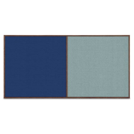 United Visual Products Enclosed Corkboard, 1 Door, 72"x48", 4" Fra UV3412-WHITE-COBACC